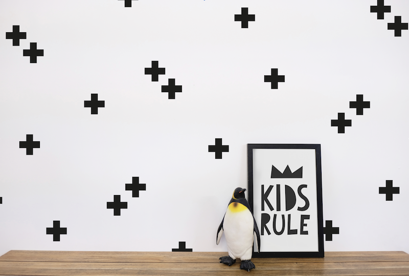 Cross wall stickers for kids